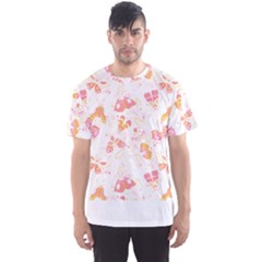 Butterfly T- Shirt Butterflies And Moths Pattern T- Shirt Men s Sport Mesh Tee