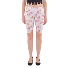 Butterfly T- Shirt Butterflies And Moths Pattern T- Shirt Yoga Cropped Leggings