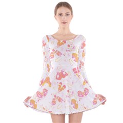 Butterfly T- Shirt Butterflies And Moths Pattern T- Shirt Long Sleeve Velvet Skater Dress