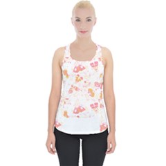 Butterfly T- Shirt Butterflies And Moths Pattern T- Shirt Piece Up Tank Top