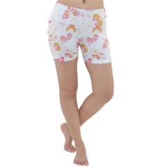 Butterfly T- Shirt Butterflies And Moths Pattern T- Shirt Lightweight Velour Yoga Shorts