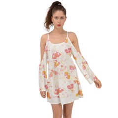 Butterfly T- Shirt Butterflies And Moths Pattern T- Shirt Boho Dress