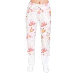 Butterfly T- Shirt Butterflies And Moths Pattern T- Shirt Women Velvet Drawstring Pants