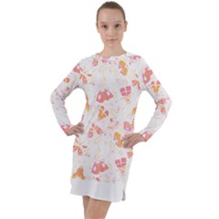 Butterfly T- Shirt Butterflies And Moths Pattern T- Shirt Long Sleeve Hoodie Dress