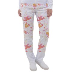 Butterfly T- Shirt Butterflies And Moths Pattern T- Shirt Women s Casual Pants