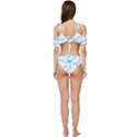 Butterfly T- Shirt Butterfly T- Shirt Ruffle Edge Tie Up Bikini Set	 View4