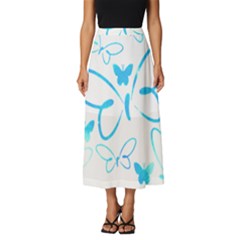 Butterfly T- Shirt Butterfly T- Shirt Classic Midi Chiffon Skirt