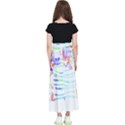 Camel Art T- Shirtcamel T- Shirt Kids  Flared Maxi Skirt View2