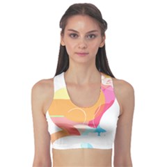 Cat Lover Gifts T- Shirtcat T- Shirt (5) Sports Bra by maxcute