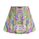 Circle T- Shirt Colourful Abstract Circle Design T- Shirt Mini Flare Skirt View1