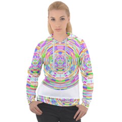 Circle T- Shirt Colourful Abstract Circle Design T- Shirt Women s Overhead Hoodie by maxcute