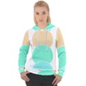 Circle T- Shirt Geo Metric Hues T- Shirt Women s Overhead Hoodie View1