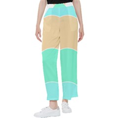 Circle T- Shirt Geo Metric Hues T- Shirt Women s Pants 