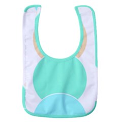 Circle T- Shirt Geo Metric Hues T- Shirt Baby Bib by maxcute