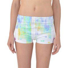 Cityscape T- Shirt Cityscape T- Shirt Reversible Boyleg Bikini Bottoms by maxcute