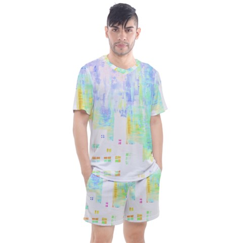 Cityscape T- Shirt Cityscape T- Shirt Men s Mesh Tee And Shorts Set by maxcute