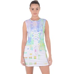 Cityscape T- Shirt Cityscape T- Shirt Lace Up Front Bodycon Dress by maxcute