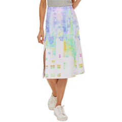 Cityscape T- Shirt Cityscape T- Shirt Midi Panel Skirt by maxcute