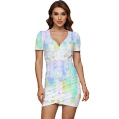 Cityscape T- Shirt Cityscape T- Shirt Low Cut Cap Sleeve Mini Dress