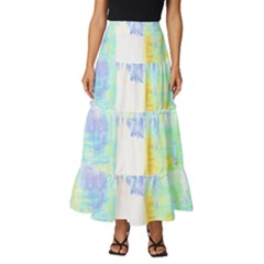 Cityscape T- Shirt Cityscape T- Shirt Tiered Ruffle Maxi Skirt