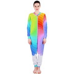 Color Wheel T- Shirt Color Wheel T- Shirt Onepiece Jumpsuit (ladies) by maxcute