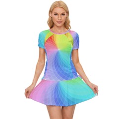 Color Wheel T- Shirt Color Wheel T- Shirt Women s Sports Wear Set by maxcute