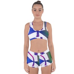 Colorful Abstract Texture Art Design T- Shirt Colorful Abstract Texture Art Design T- Shirt Racerback Boyleg Bikini Set by maxcute