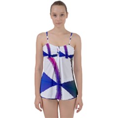 Colorful Abstract Texture Art Design T- Shirt Colorful Abstract Texture Art Design T- Shirt Babydoll Tankini Set by maxcute