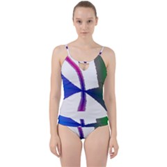 Colorful Abstract Texture Art Design T- Shirt Colorful Abstract Texture Art Design T- Shirt Cut Out Top Tankini Set by maxcute