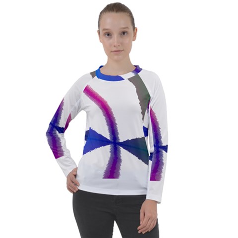 Colorful Abstract Texture Art Design T- Shirt Colorful Abstract Texture Art Design T- Shirt Women s Long Sleeve Raglan Tee by maxcute