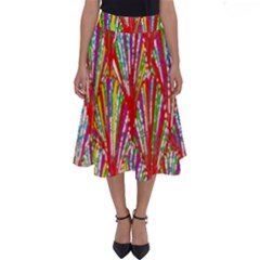 Colorful Design T- Shirt Bright Shells  T- Shirt Perfect Length Midi Skirt by maxcute