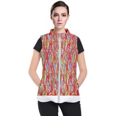 Colorful Design T- Shirt Bright Shells  T- Shirt Women s Puffer Vest