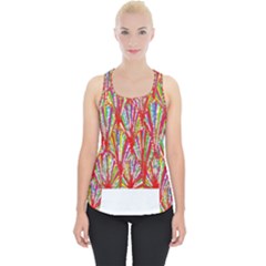 Colorful Design T- Shirt Bright Shells  T- Shirt Piece Up Tank Top by maxcute