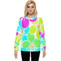 Colorful Flower T- Shirtcolorful Blooming Flower, Flowery, Floral Pattern T- Shirt Hidden Pocket Sweatshirt View1