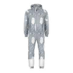 Cosmos T- Shirt Cute Baby Cosmic Pattern 7 Hooded Jumpsuit (kids) by maxcute