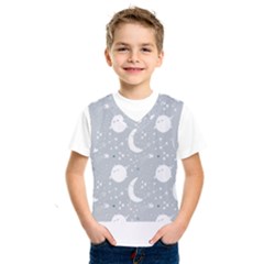 Cosmos T- Shirt Cute Baby Cosmic Pattern 7 Kids  Basketball Tank Top by maxcute