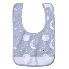 Cosmos T- Shirt Cute Baby Cosmic Pattern 7 Baby Bib by maxcute