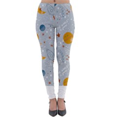 Cosmos T- Shirt Cute Baby Cosmic Pattern T- Shirt Lightweight Velour Leggings by maxcute