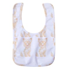 Cute Yorkie Pattern T- Shirt Yorkshire Terrier Cute Pattern T- Shirt Baby Bib by maxcute