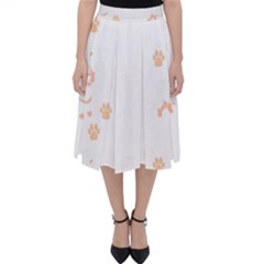 Dachshund Dog Pattern T- Shirt Dachshund Dog Breed Cute Pattern T- Shirt Classic Midi Skirt by maxcute