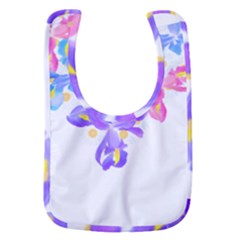 Daisies In Bloom T- Shirt Daisy Iris Heart Flower Floral Pattern Daisies T- Shirt Baby Bib by maxcute