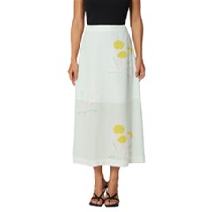 Dandelions T- Shirt In The Weeds T- Shirt Classic Midi Chiffon Skirt