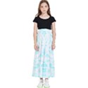 Deep Sea T- Shirt Deep Sea Food Chain Pattern (white) T- Shirt Kids  Flared Maxi Skirt View1