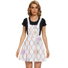 Diamond T- Shirt Colorful Diamond Roster T- Shirt Apron Dress