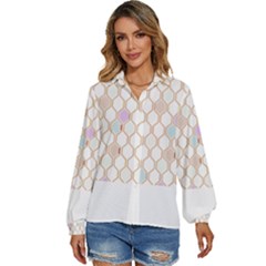 Diamond T- Shirt Colorful Diamond Roster T- Shirt Women s Long Sleeve Button Down Shirt