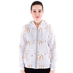 Doberman Pinscher T- Shirt Doberman Pinscher Dog Pattern T- Shirt (3) Women s Zipper Hoodie