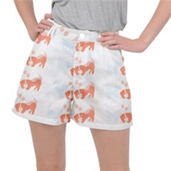 Dog And Cat Lover Pattern T- Shirtdog And Cat Lover Pattern T- Shirt Ripstop Shorts by maxcute