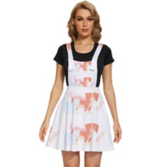 Dog And Cat Pattern T- Shirtdog And Cat Lover Pattern T- Shirt Apron Dress