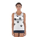 Dog Paw Print T- Shirt Paw Pattern 6 Sport Tank Top  View1