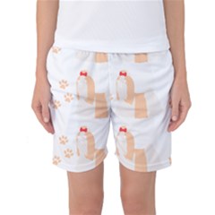 Dog Shih Tzu T- Shirtshih Tzu Dog Pattern T- Shirt Women s Basketball Shorts by maxcute